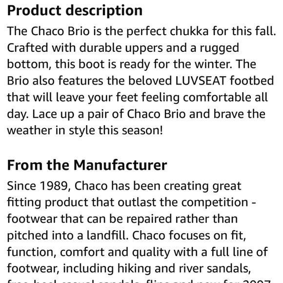 chaco brio